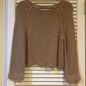 Free People open back sweater